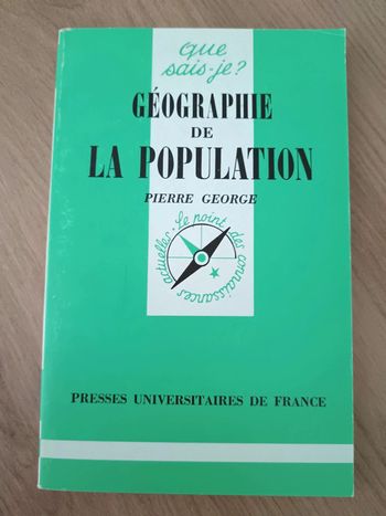 Pierre George 🍀 Géographie de la population