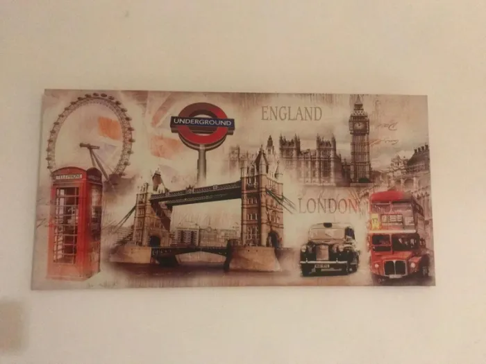 Tableau déco Londres – 80×40 cm - photo numéro 2