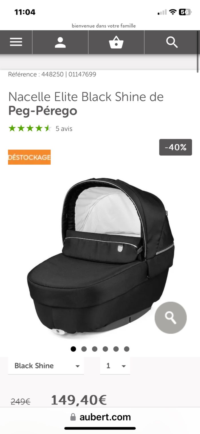 Landau peg perego - photo numéro 4