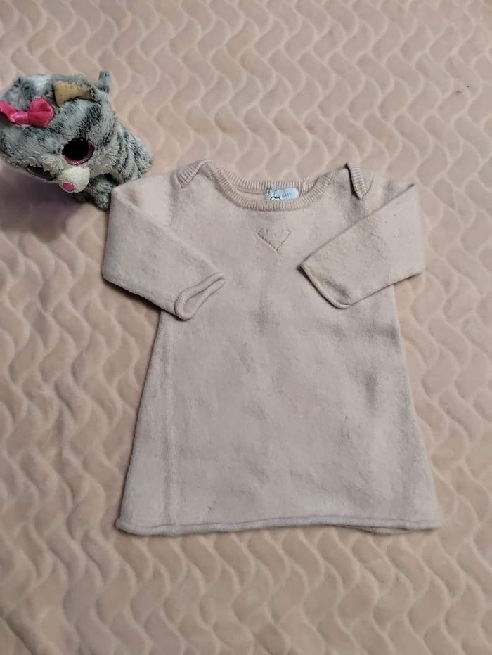 Robe 3 mois tex baby rose