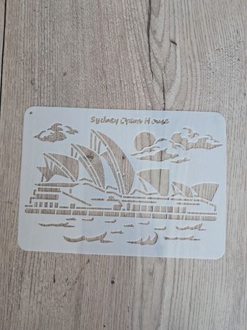 Pochoir gabarit opéra Sydney
