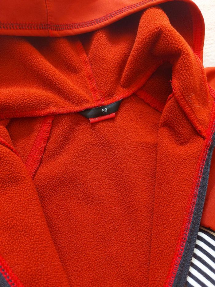Combinaison softshell IELM terracotta marinière 98cm - photo numéro 6