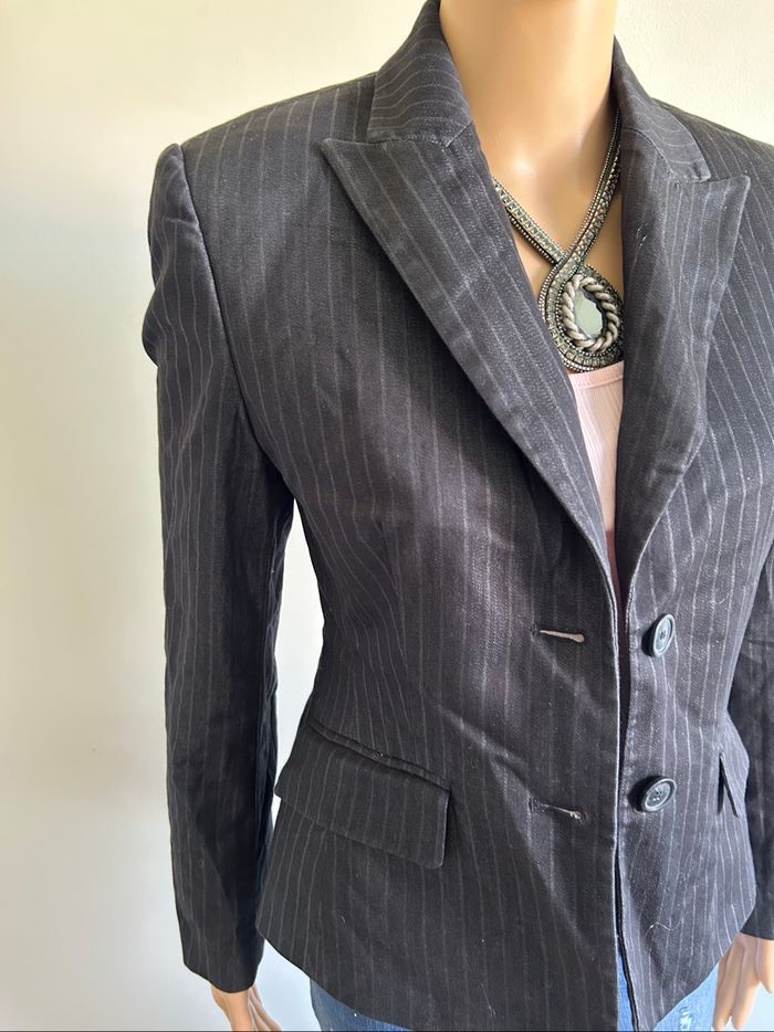 Blazer à rayures Esprit taille française 36 TBE - photo numéro 4