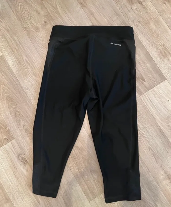 Active essentials by tichibo leggings pantacourts /pantalon de sport noir taille S/36 - photo numéro 4