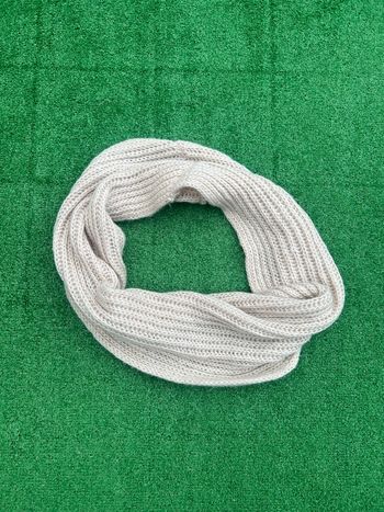Snood tricoté Pimkie beige pailleté 