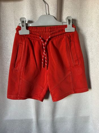 Short orange brique confortable 8 ans Kiabi