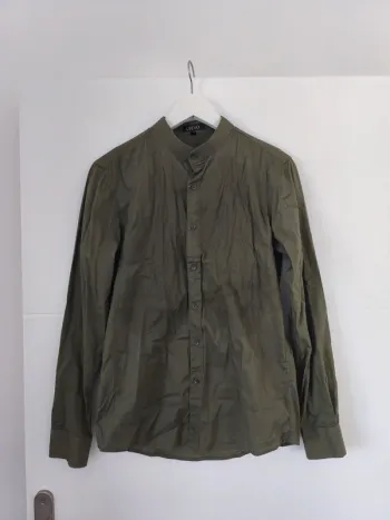 Chemise homme kaki