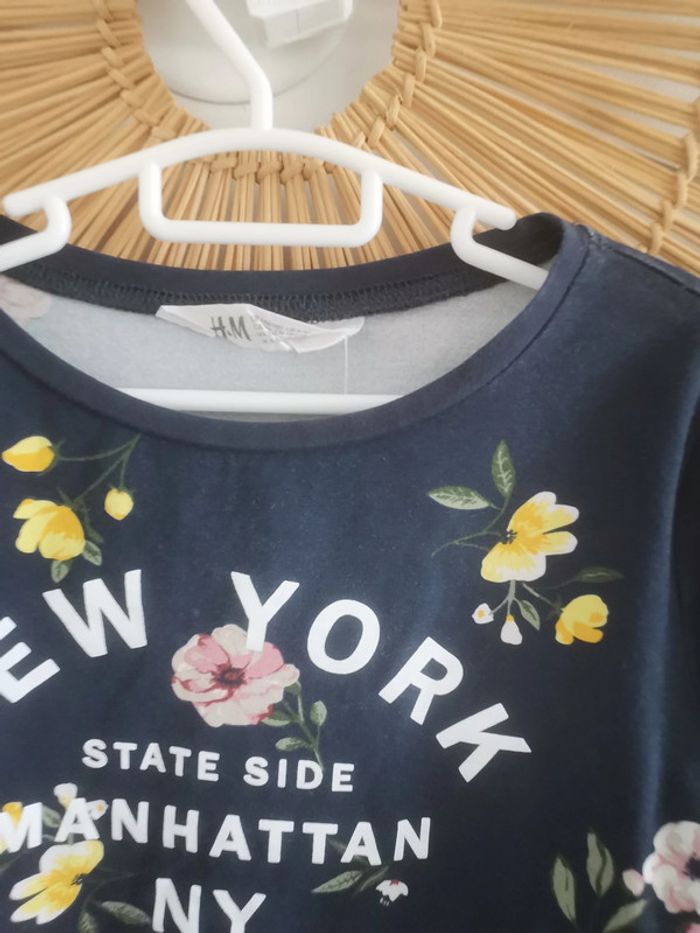 Tee shirt h&m 9/10 ans - photo numéro 2