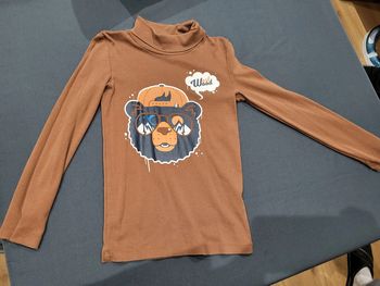 Pull col roulé