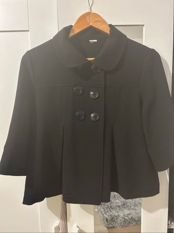 Veste style caban / cape courte