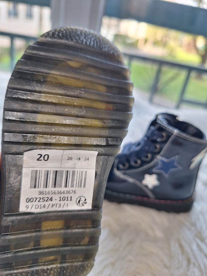 Boots - Creeks - marine - Taille 20 - Neuves - photo numéro 2