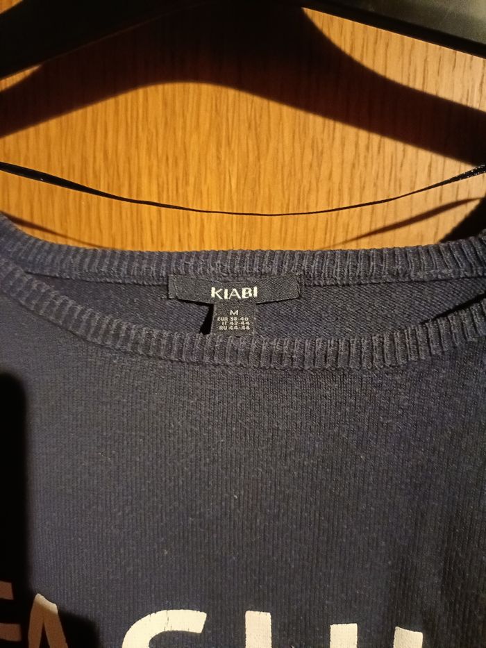 Pull bleu marine - photo numéro 2