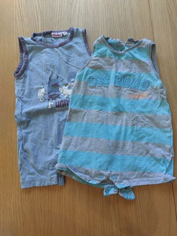 Lot 2 combishorts 12m
