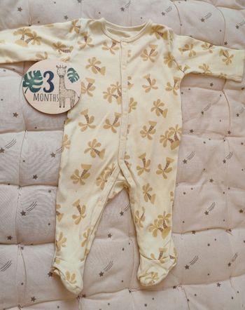Pyjama léger mixte 3 mois