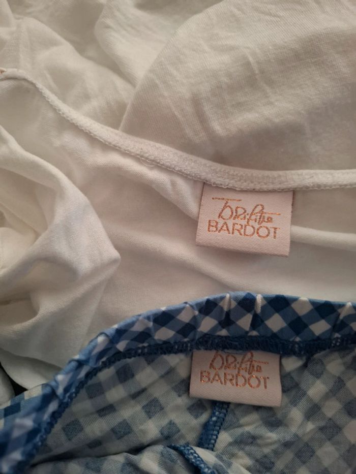 Pyjama débardeur et short Brigitte Bardot Neuf - photo numéro 2
