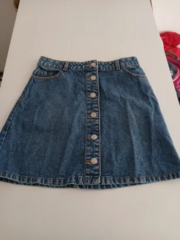 Jupe en jean cache cache