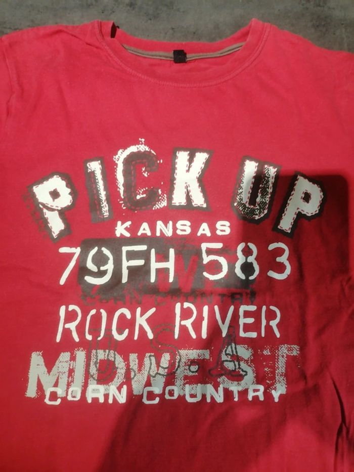 Tee shirt rouge garçon - photo numéro 2