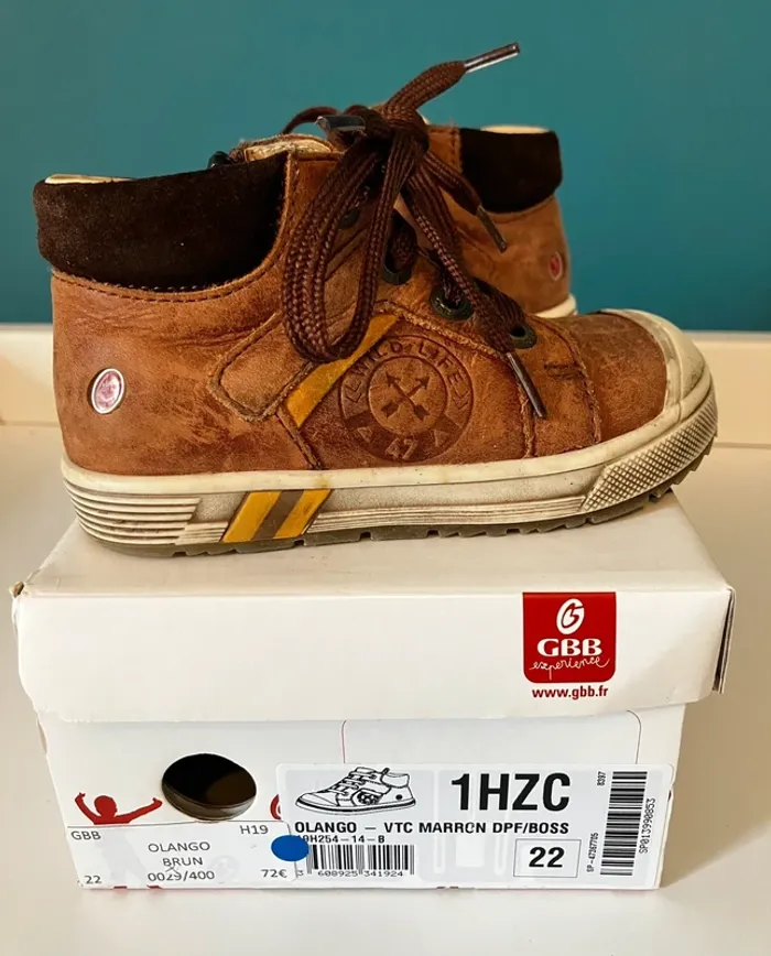 Chaussures bébé taille 22 - photo numéro 4
