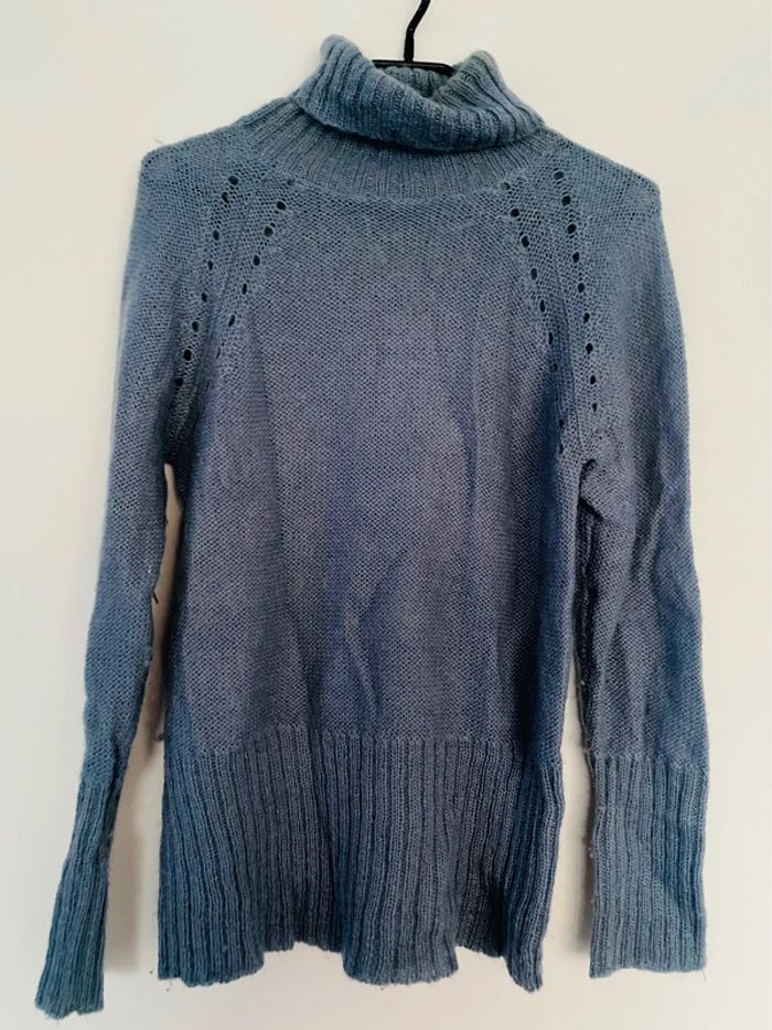 Pull à col roulé