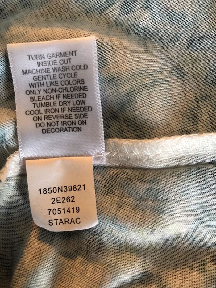 AN72:Blouse imprimée et strass TL (44/46) NEUVE - photo numéro 12