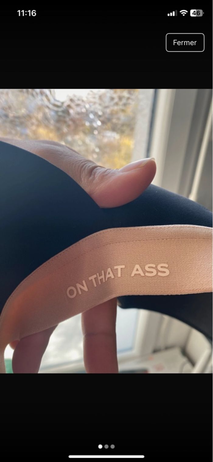 Bralette noire et beige - photo numéro 3