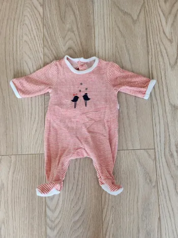 Pyjama en velours Kiabi 0 mois