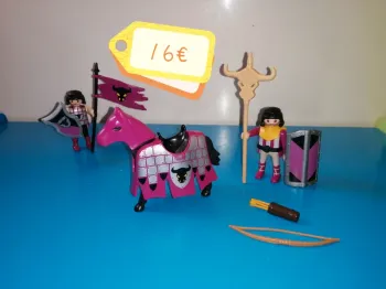 thème* chevaliers babares & cheval