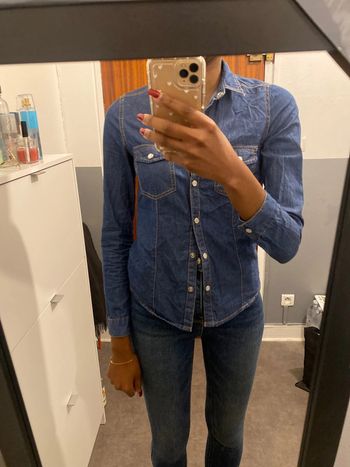 Chemisier en denim