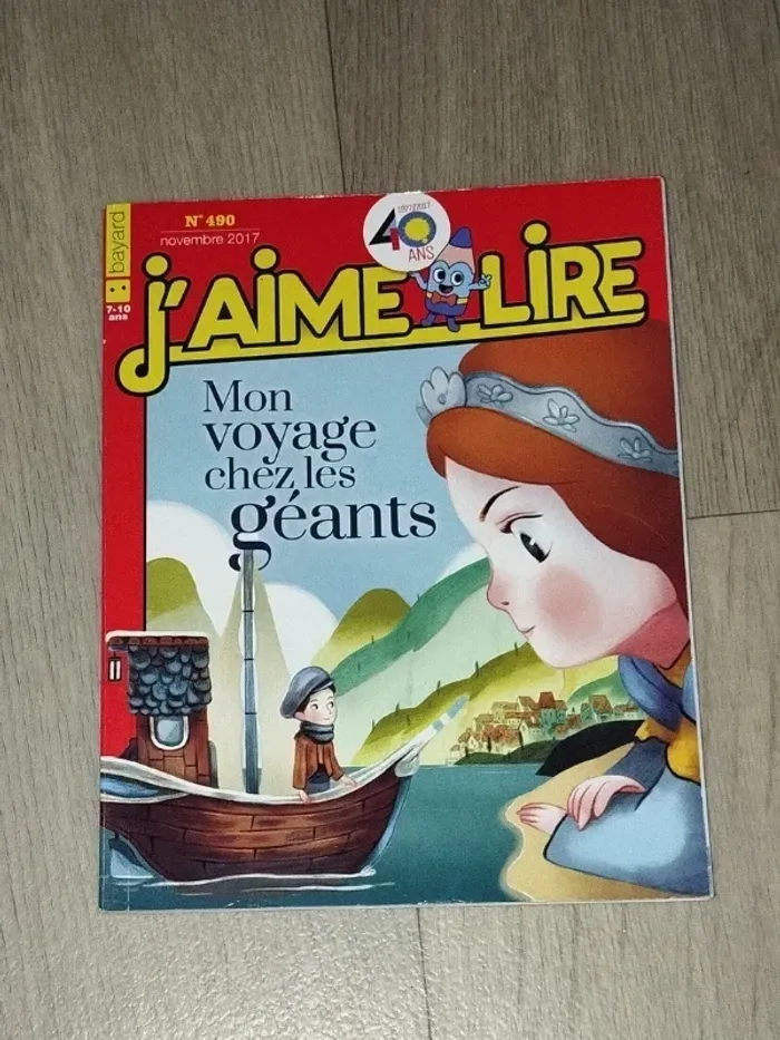 Lot de 8 magazines J’aime lire année 2017-18 L047 - photo numéro 5