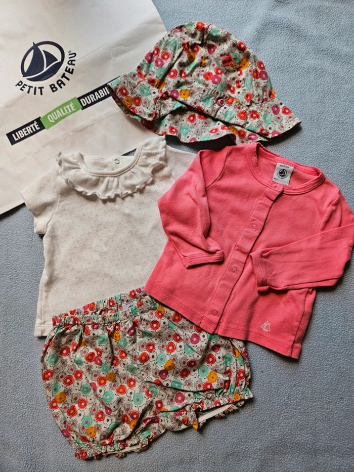 Ensemble fille petit bateau