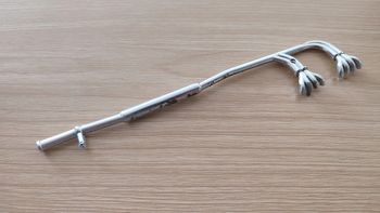 Ligne échappement pièce détachée miniature 1/18 Burago Alfa Romeo 2300 spider 1932 #B61