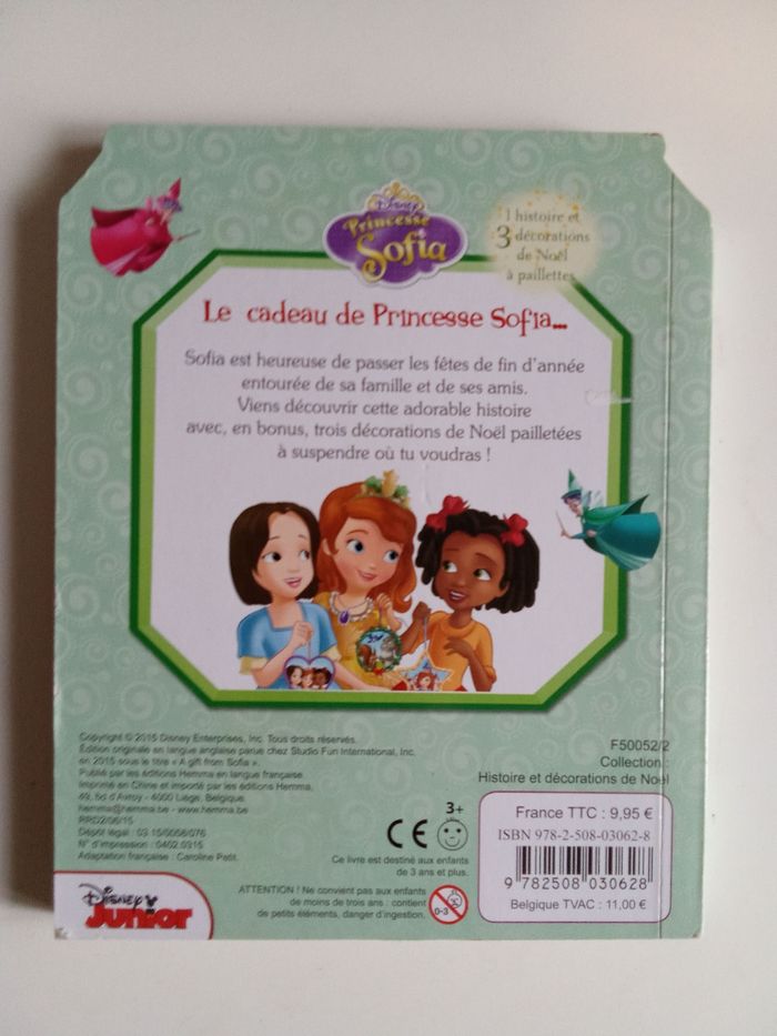 Livre cartonné princesse Sofia Disney - photo numéro 2