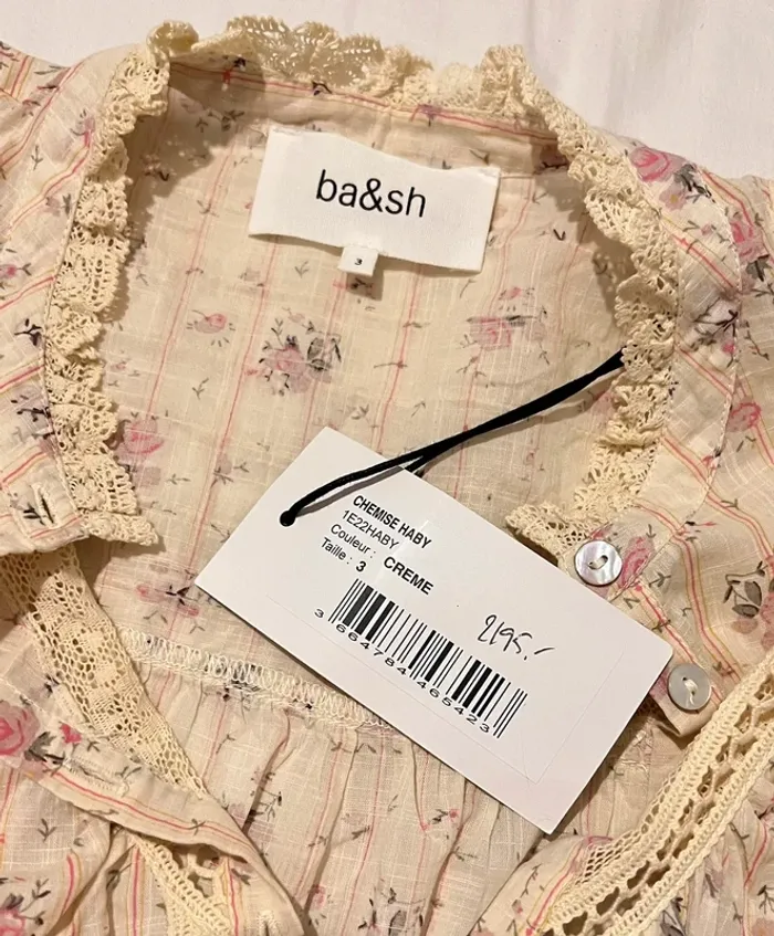 Chemise romantique Haby  Ba&sh taille 40 - photo numéro 9