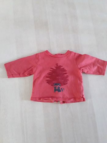 Maillot manches longues 3 mois garçon