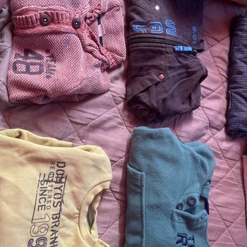 Lot 1 gilet 3 sweat