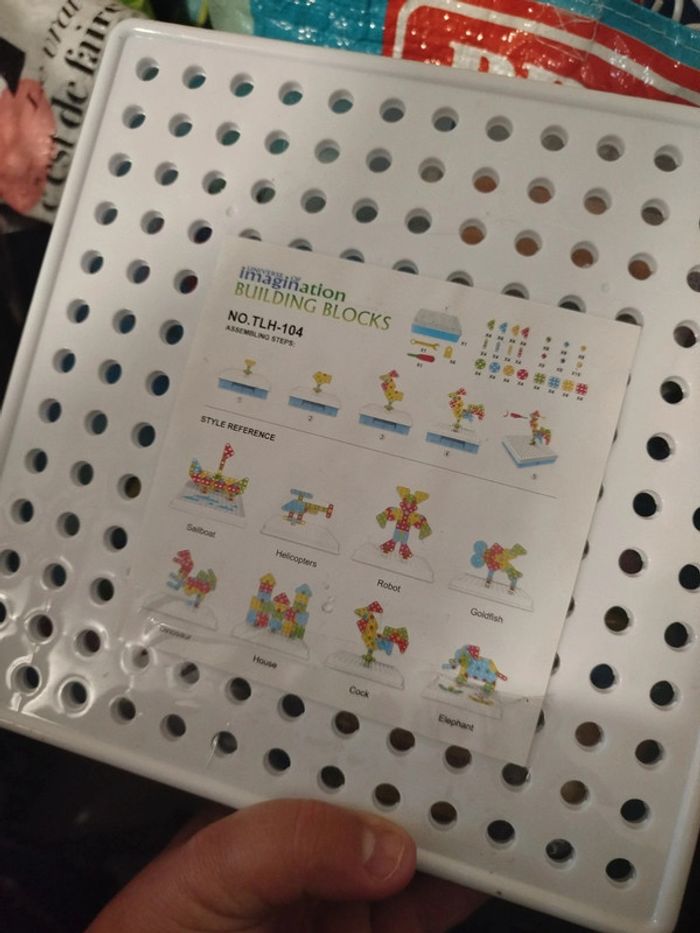 Jeu de construction imagination