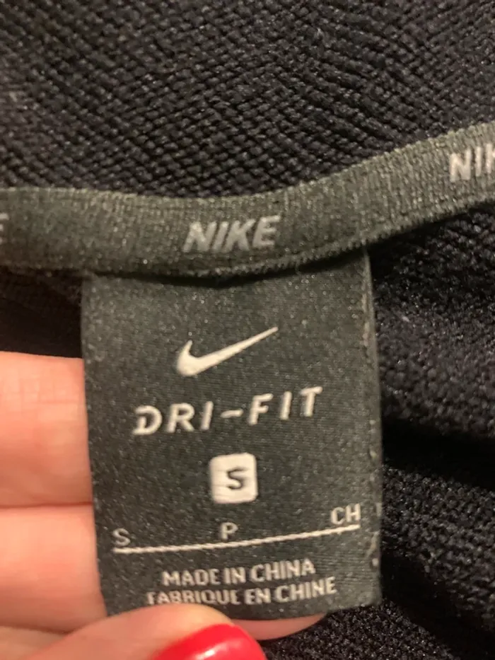 Sweat à capuche Nike Dri-Fit noir – Taille S - photo numéro 8