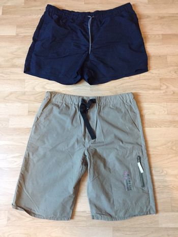 Lot de deux shorts homme