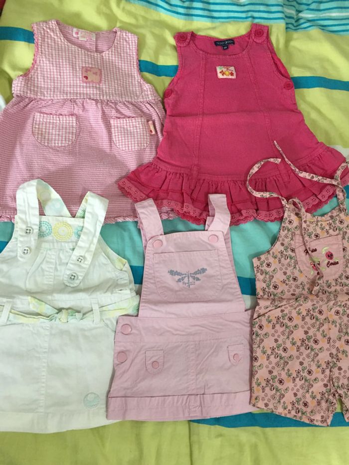 lot robes 6 mois