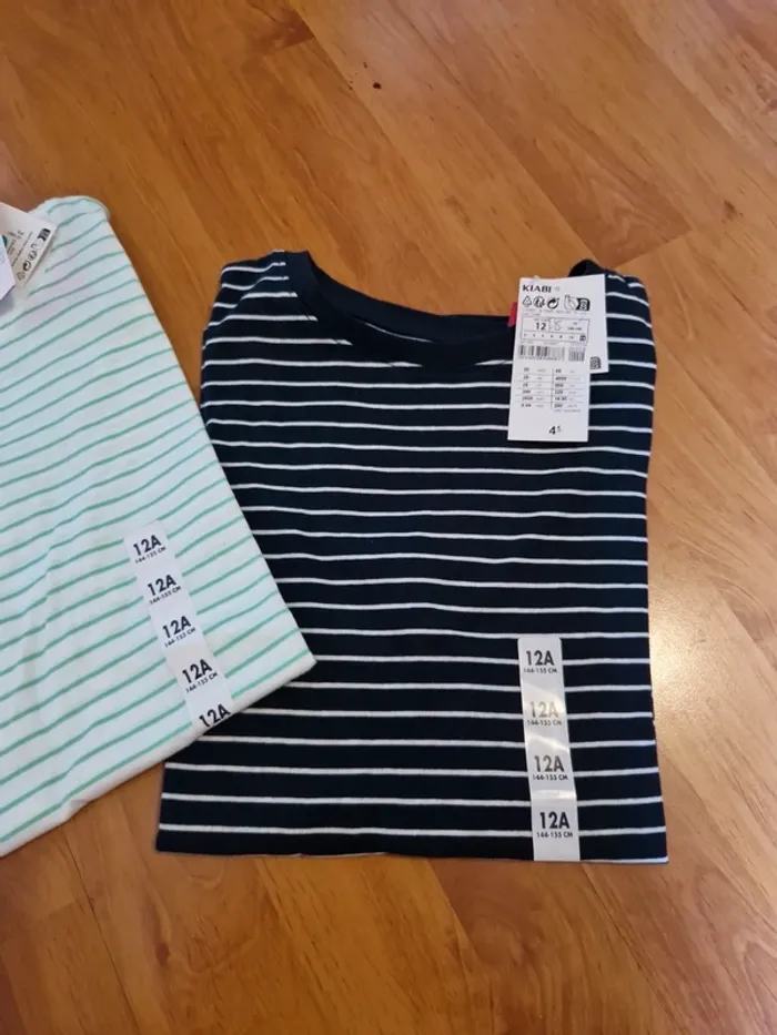 Lot de 2 tee shirts kiabi - photo numéro 3