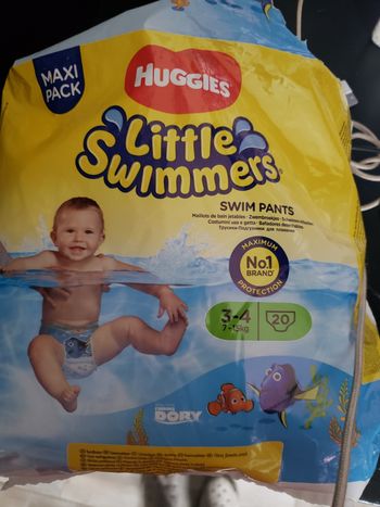 Couches pour aller dan l'eau