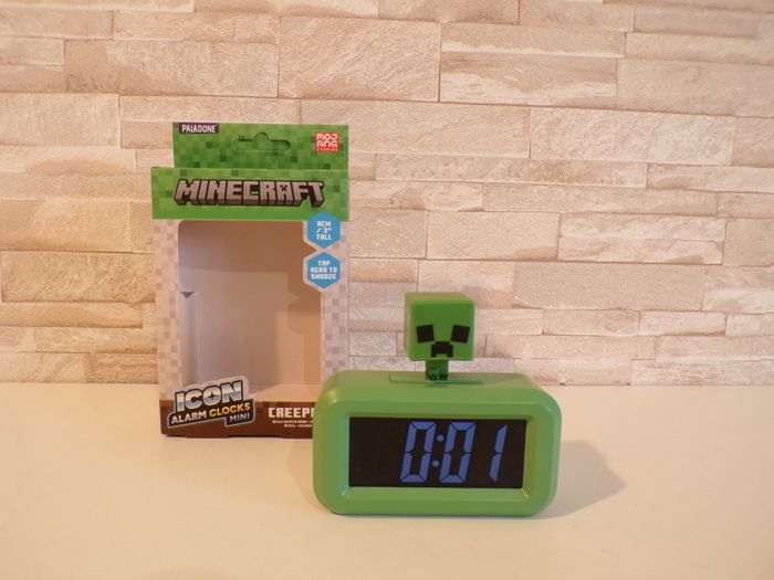 Réveil Minecraft - Creeper (J27) - photo numéro 2