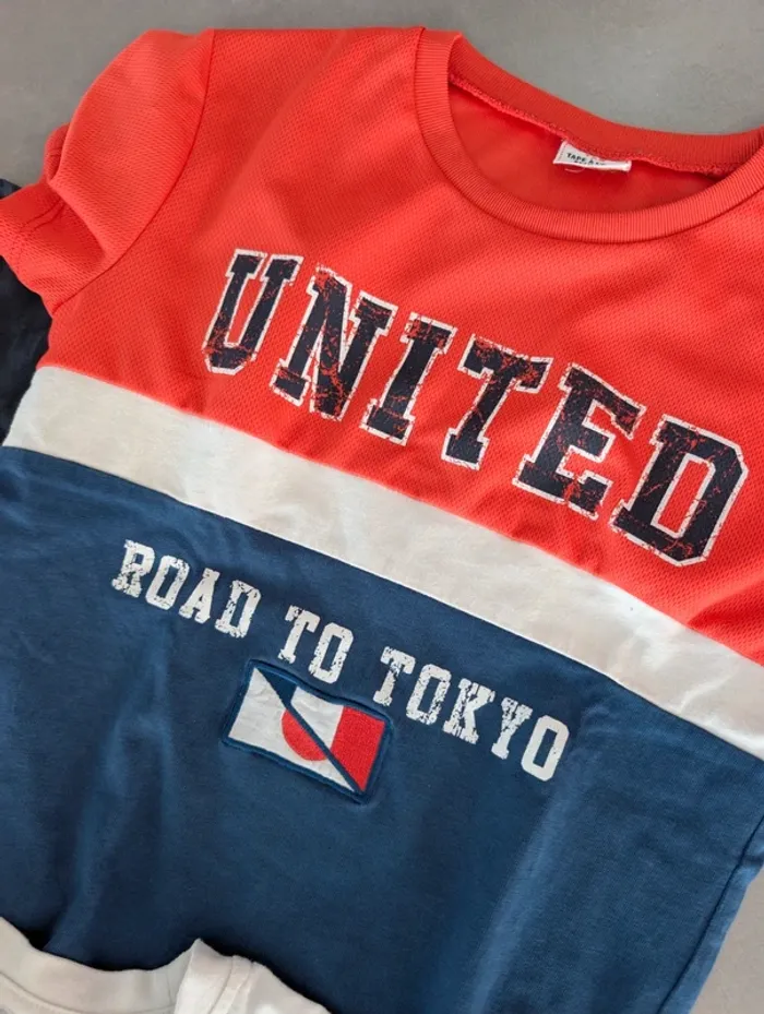 Lot de 3 t shirt's 8 ans - photo numéro 3
