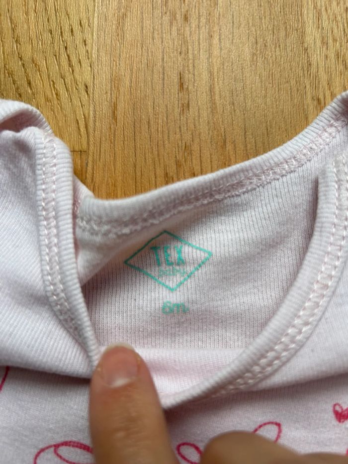 Body léger manches longues tex Baby bébé fille - photo numéro 3