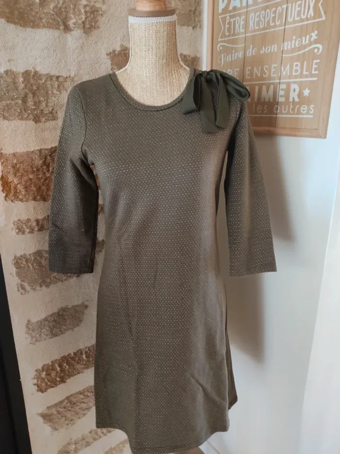 Robe grain de malice kaki M