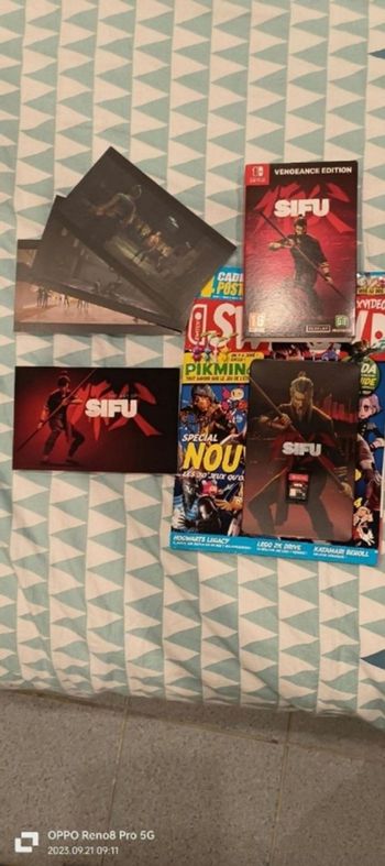Jeu switch : Sifu vengeance édition