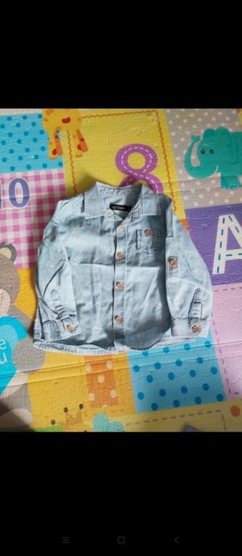 Chemise bébé garçon 18 mois