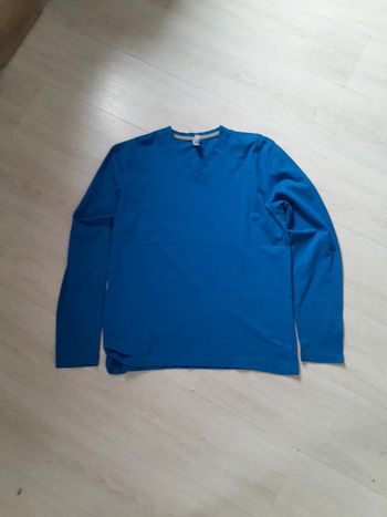 Tee shirt Kariban col V manche longue taille L