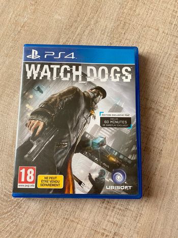 Jeu PS4 Watchdog