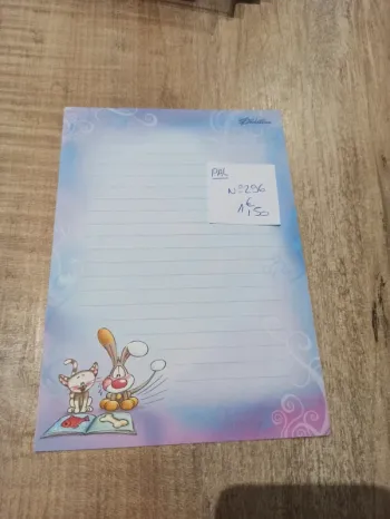 Papier à lettre Diddl 296 1,50€